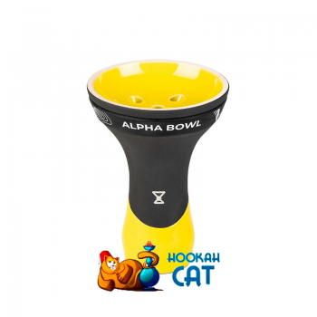 Заказать чаши для кальяна Alpha Hookah Race Classic Yellow (Альфа Хука Рейс Классик Желтая) онлайн с доставкой всей России